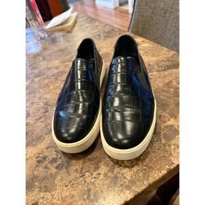 Cole Haan GrandSeries Croc Slip-on Loafers Black.